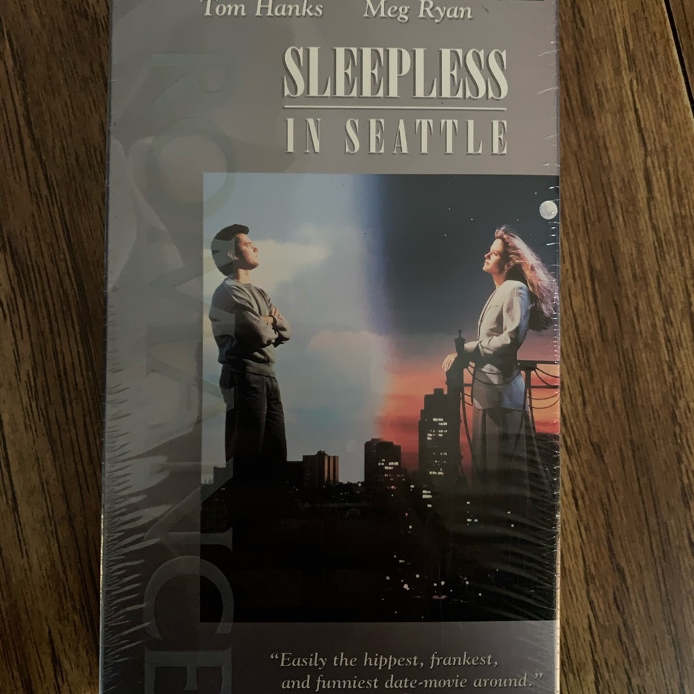 Sleepless in Seattle VHS movie